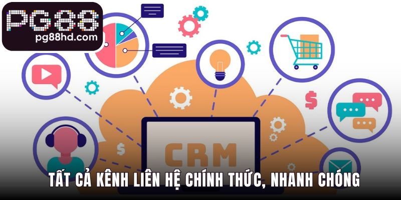 Các kênh liên hệ PG88 cung cấp nhiều phương thức tiện lợi